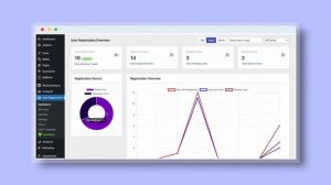 Dashboard Analytics: User Registration for WordPress