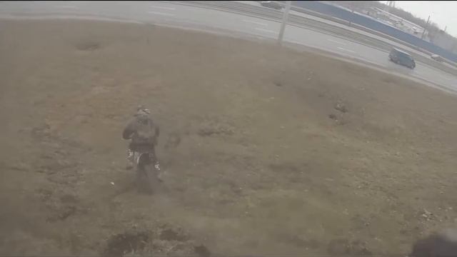 Питбайк СПБ Дальневосточный пр, покатушки))) смотреть онлайн