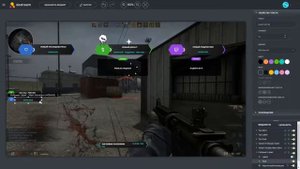 Настройка виджета цели фолловеров destream