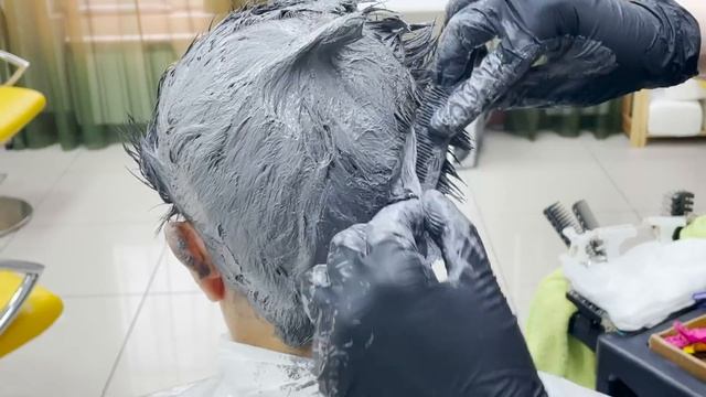 Из черного в блонд за 1 осветление, без порошка и тонирования From black to blond in one lightening смотреть онлайн