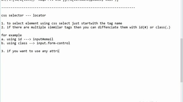 CSS selectors | A Locator in selenium