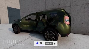 Duster vs Logan 200 KM/H - BeamNG Drive