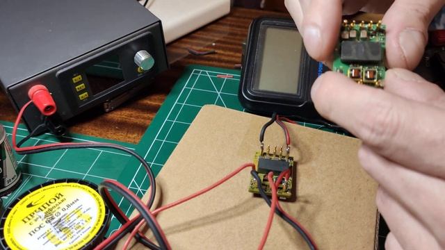 Тест работы dc-dc понижаек roal mod 223 с гальванической развязкой