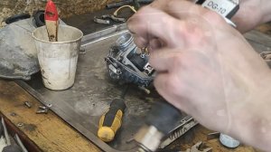 Ремонт Honda Magna 250 чистка, настройка и синхронизация карбюраторов 1 часть