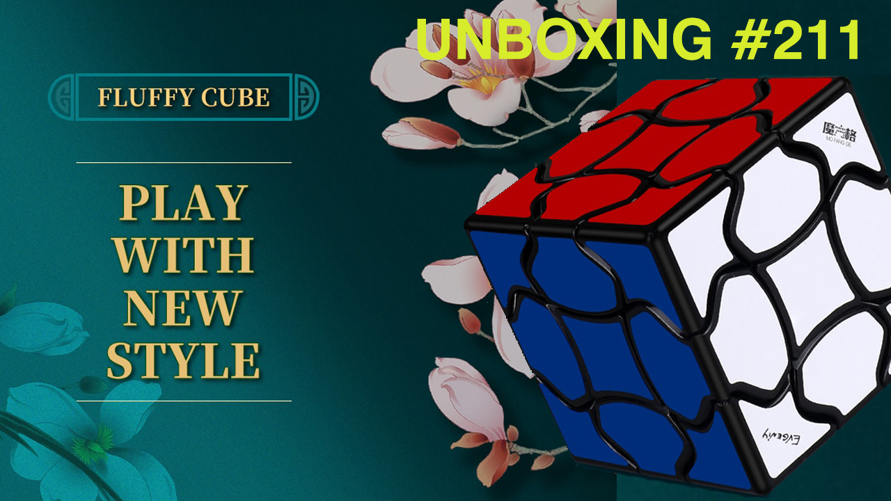 Unboxing №211 QiYi Fluffy Cube. Обзор