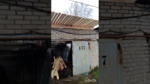 Демонтаж и монтаж новой крыши гаража.
