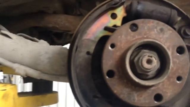Замена тормозного барабана на ВАЗ 2109 смотреть онлайн