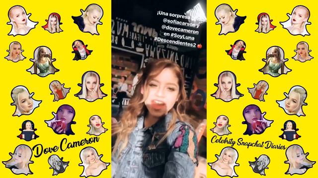 Dove Cameron | Snapchat Story | 14 August 2017 w/ Sofia Carson & Karol Sevilla смотреть онлайн