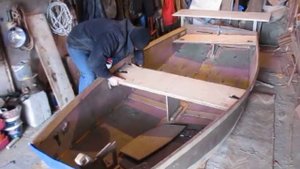 Разборная лодка  (сборка)