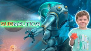 Subnautica и подводные приключения Никиты с папой - Нашли костюм КРАБ | Прохождение Субнатики #3
