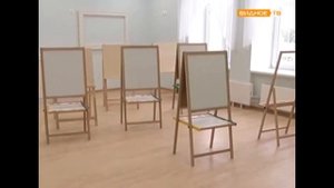 Школа и детские сады в Совхозе имени Ленина.