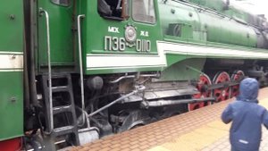 Настоящий Паровоз из прошлого Ретро поезд поездка по Железной дороге