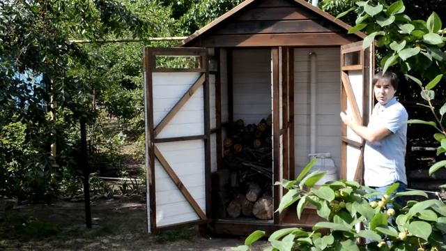 Дачный блок: туалет, бытовка, хозблок смотреть онлайн