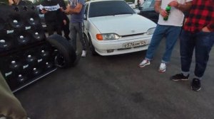 Сходка Автозвука на о.Татышева Красноярск