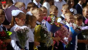 Линейка на 1 сентября в школе номер 17 Владивостока | проект "Жизнь Приморья"