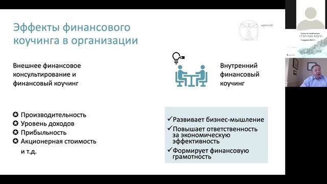 Финансовый коучинг как катализатор топ-бизнес-команды (Дмитрий Кононов)