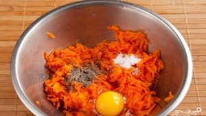 Морковные котлеты без манки