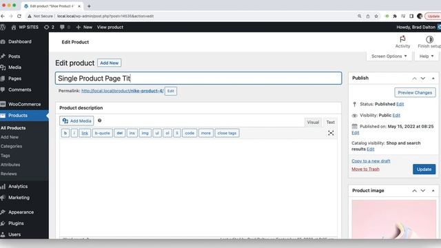 Custom Product Name On WooCommerce Archive Pages
