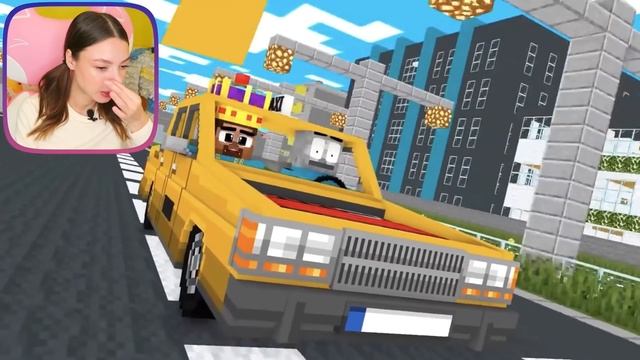 ИГРА В КАЛЬМАРА В МАЙНКРАФТ! КУКЛА ПРИШЛА К НИМ В ИГРУ! Squid Game Minecraft смотреть онлайн