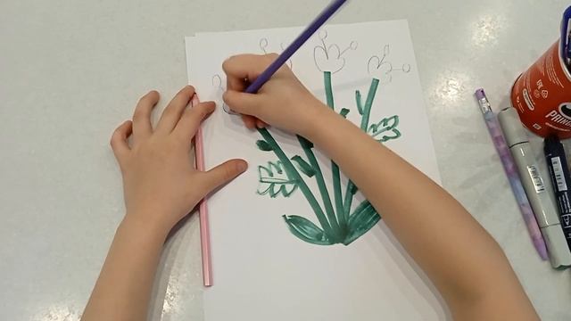 Рисуем цветок ? смотреть онлайн