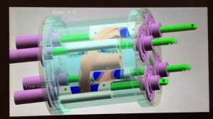 Бесшатунный двигатель Тоскина