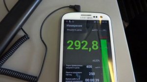 Дозиметр радиации Atom Simple во время полёта