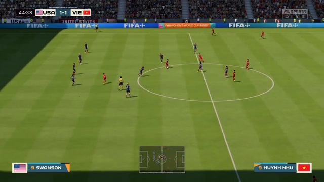 США - Вьетнам / FIFA Woman's World Cup AU NZ 2023 / FIFA 23 смотреть онлайн