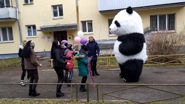 День рождения Василины 11 лет Панда поздравляет смотреть онлайн