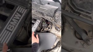 Установка масляного щупа bmw 3 e93 2,5 218л.с.