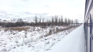 Прибытие на станцию Кременная (Луганская обл.)