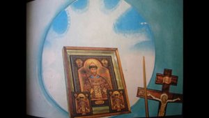 Икона  УДЕРЖИВАЮЩЕГО находится под негласным запретом священноначалия. (архив 1999 г. )