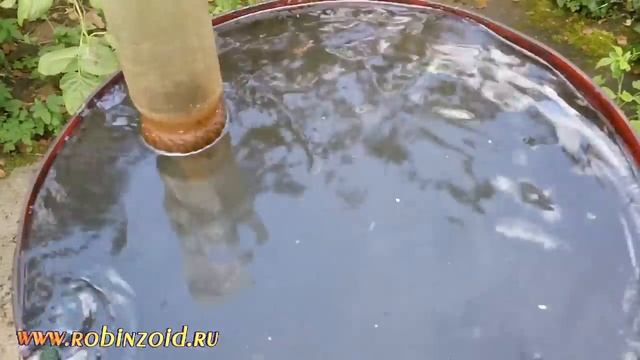 Полив сифоном