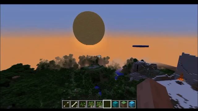 Солнечное Затмение в Minecraft с Python