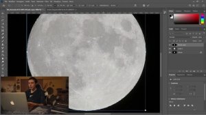 TUTORIAL | ELABORAZIONE LUNA HDR con ADOBE PHOTOSHOP | Utilizzo BASE delle MASCHERE