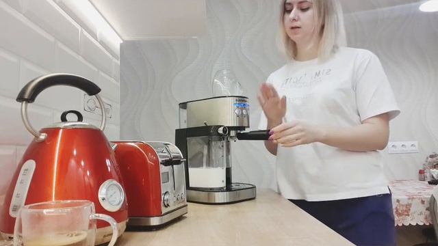 Приготовим вместе лучший латте с кофемашиной Maunfeld mf-720s pro. Самый интересный видеообзор. смотреть онлайн