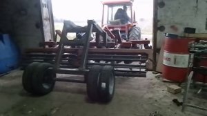 Дисковая борона   Из навесной в прицепную  Часть 6