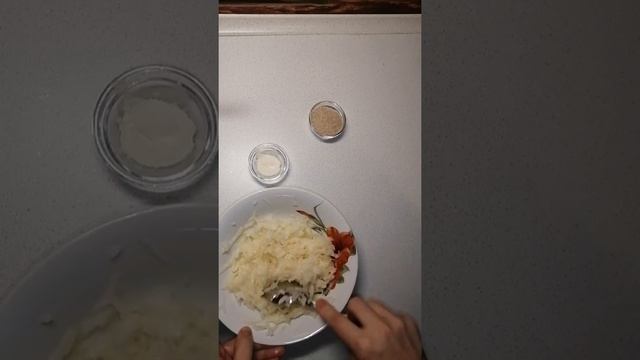 Драники из дайкона