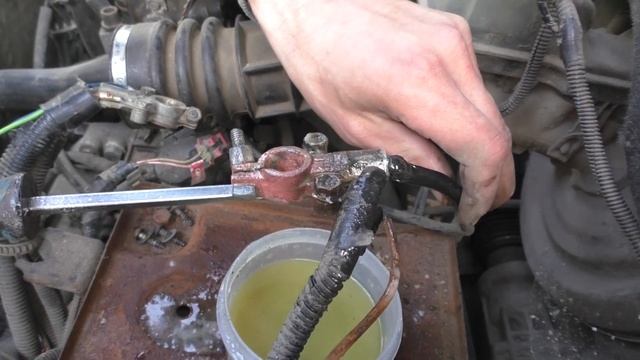 Подключаем стартер через реле и противотуманок на калине смотреть онлайн