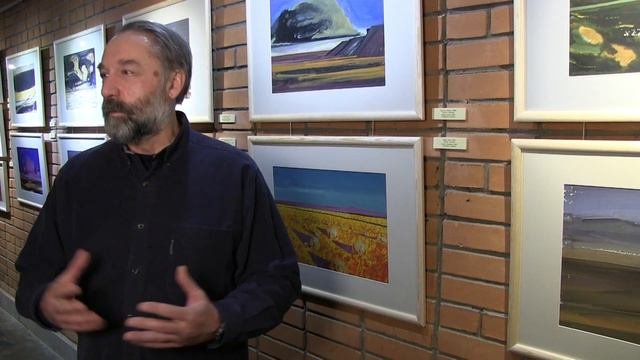 Выставка Григория Виноградова «Краски Гоби» в Палеомузее