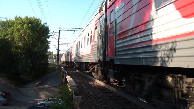 ЧС4Т-569 с поездом №34 Москва — Владикавказ смотреть онлайн