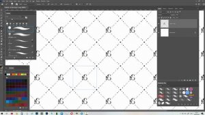 сделать бесшовный паттерн в фотошопе