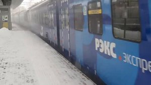 ЭП2Д-0108 синий "Рэкс" ЦППК на ст. Фили