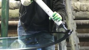 Установка лобового стекла BMW E34