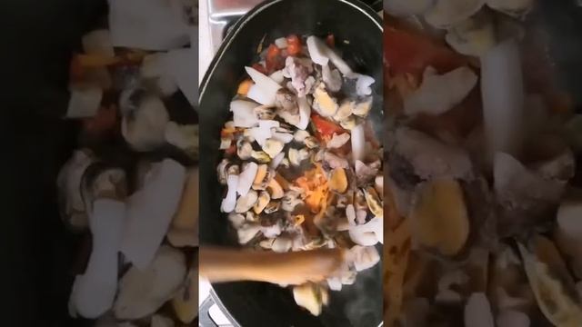 Ризотто с морепродуктами