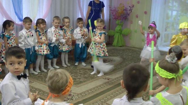 Весёлая игра на утреннике 8 Марта 2017 в средней группе смотреть онлайн