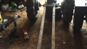 Минитрактор из мотоблока часть 3 рама