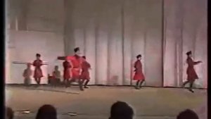 Классика. Ингушский танец ГАНТ «Алан» Хаджисмела Варзиева 1987 год (Мæхъæлон кафт)