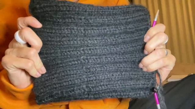 Шапка за вечер #1 Шапка резинкой 2х2 🧶