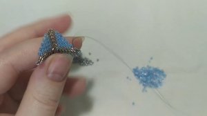 объемная звезда из бисера