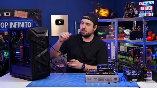 MONTANDO UM PC TUF INTERMEDIÁRIO! i5 12600K + RTX 3060Ti смотреть онлайн